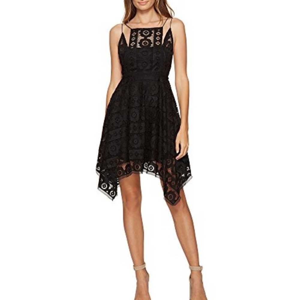 NWT▪FREE PEOPLE▪Assymmetrical Lace Dress